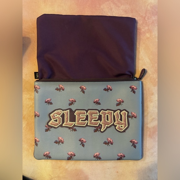 NWOT/ Coach ~ DISNEY X LARGE POUCH CLUTCH 30 “SLEEPY” - Picture 4 of 7